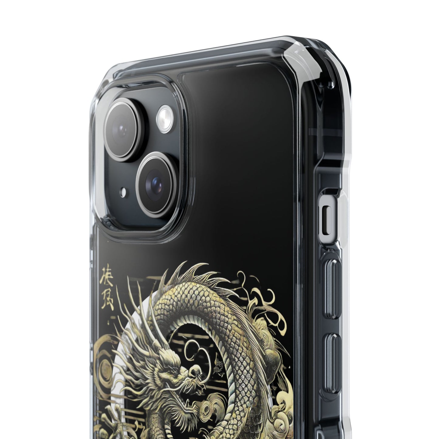 Golden Dragon of Prosperity-Magnetic Clear Impact Case