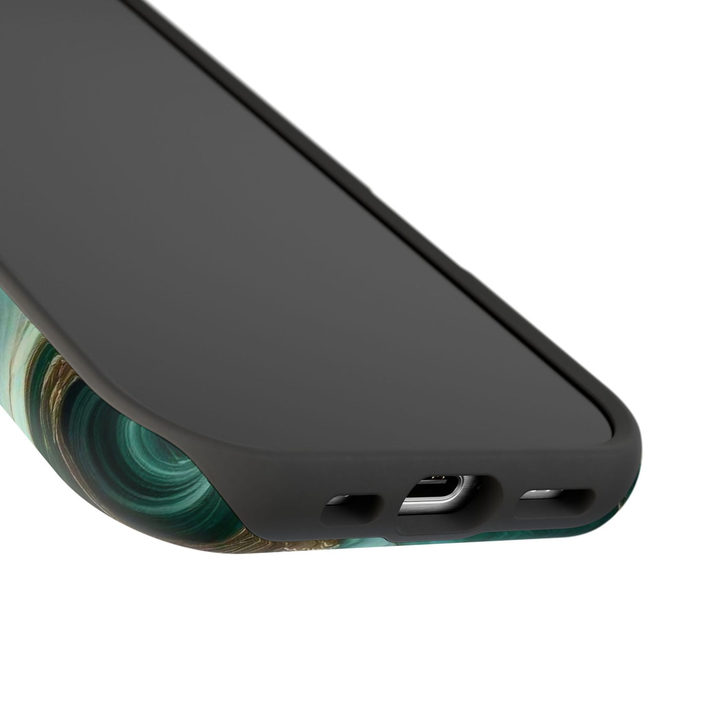 Emerald Swirls - MagSafe Tough Cases