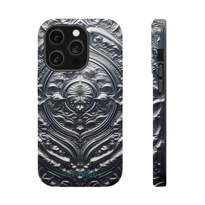 Silver Ornate Filigree-MagSafe Tough Cases