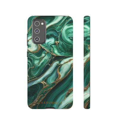 Emerald Swirls-Samsung Galaxy