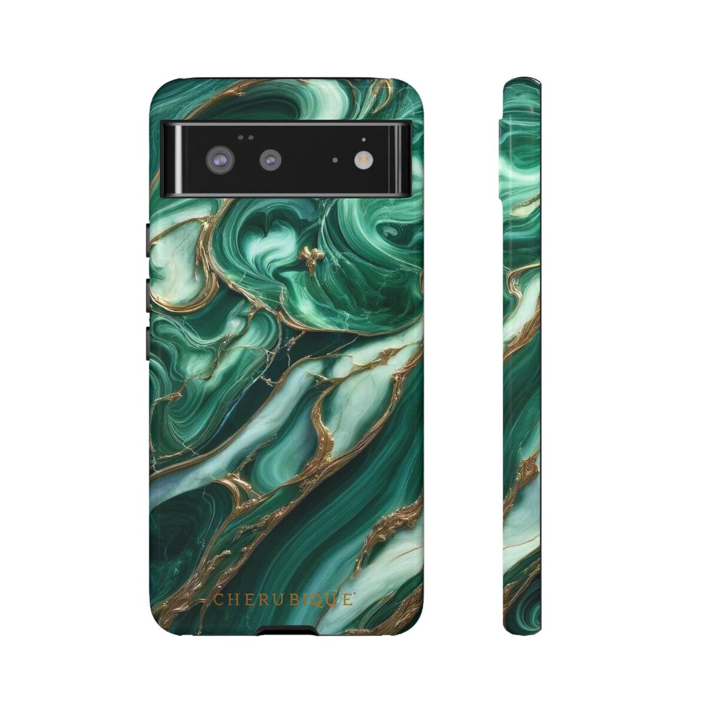 Emerald Swirls-Google Pixel