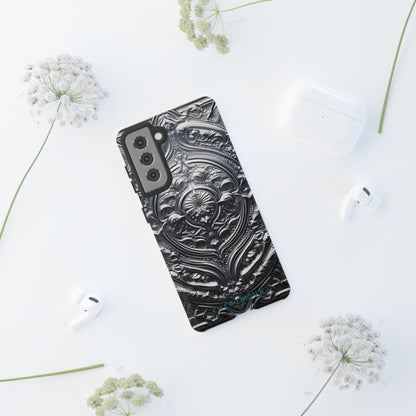 Silver Ornate Filigree-Samsung Galaxy