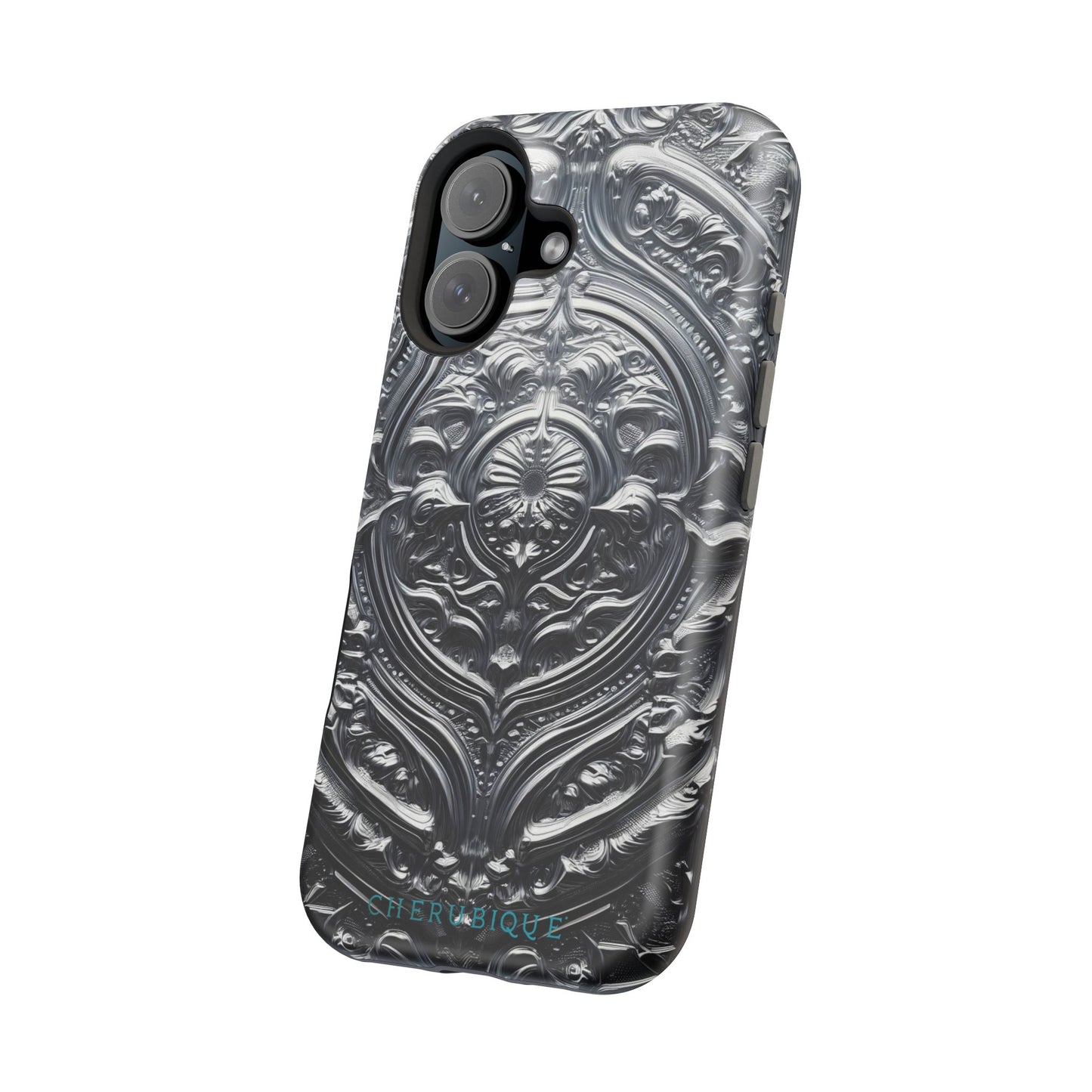 Silver Ornate Filigree-MagSafe Tough Cases