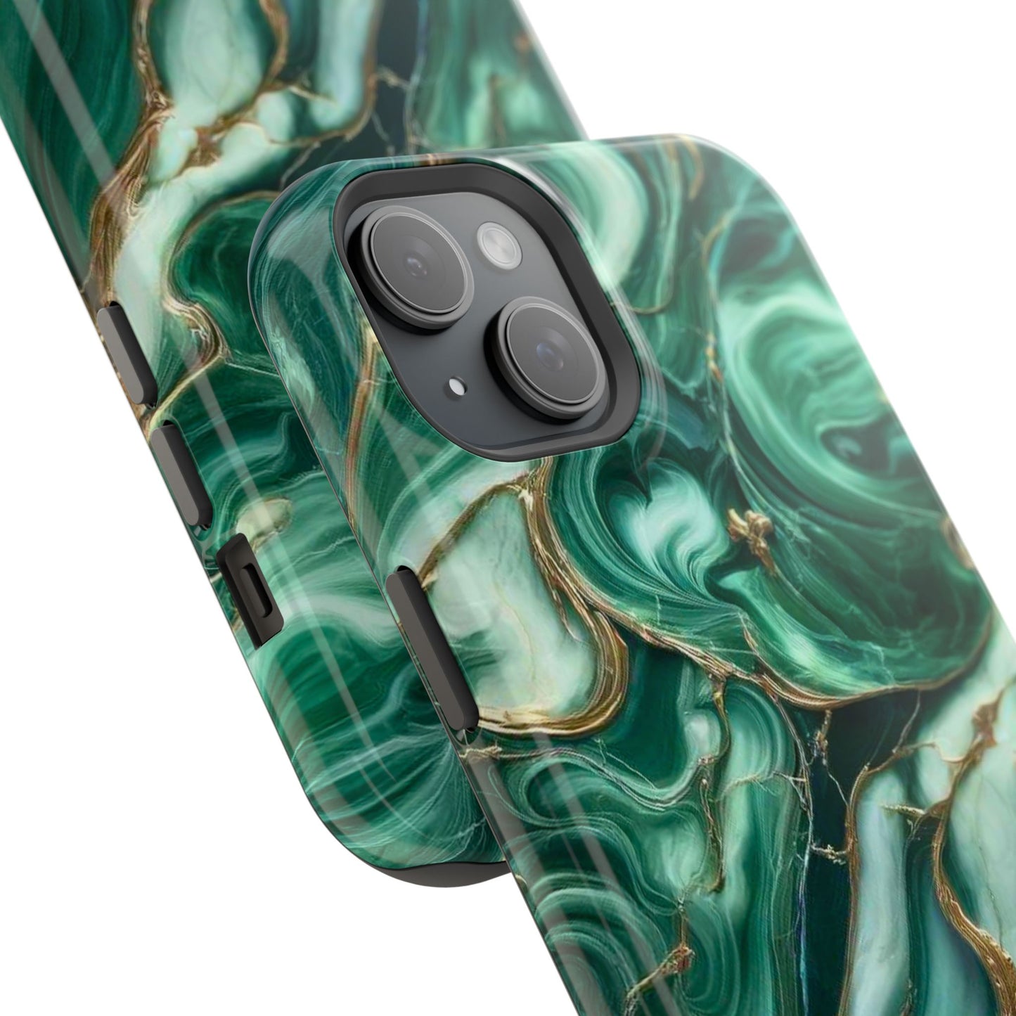 Emerald Swirls - MagSafe Tough Cases