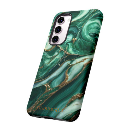 Emerald Swirls-Samsung Galaxy