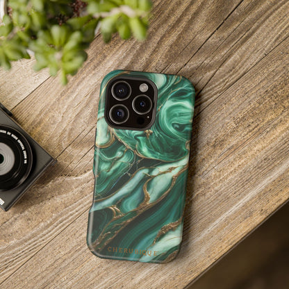 Emerald Swirls - MagSafe Tough Cases