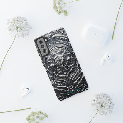 Silver Ornate Filigree-Samsung Galaxy