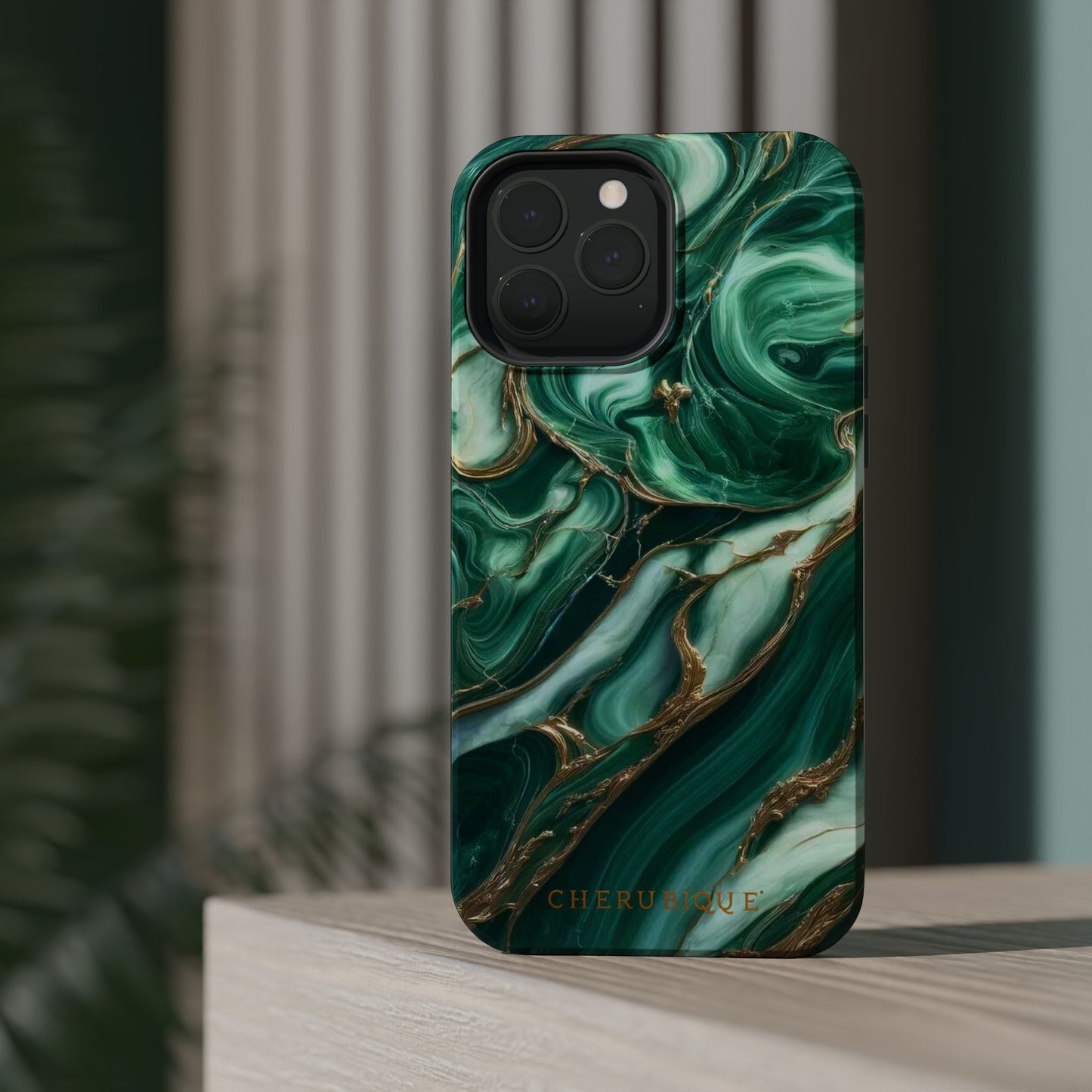 Emerald Swirls - MagSafe Tough Cases