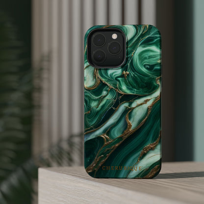 Emerald Swirls - MagSafe Tough Cases