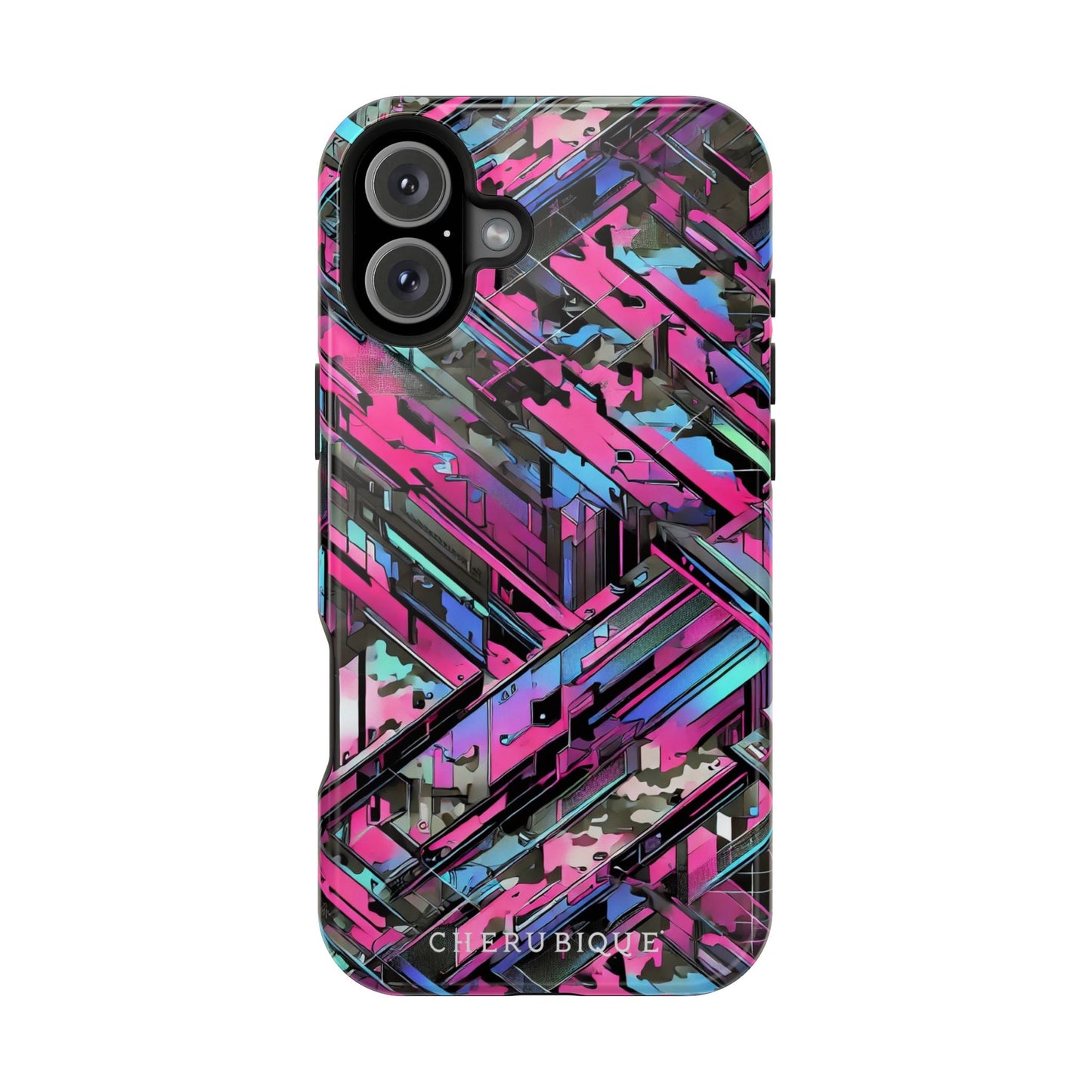 Pink Circuitry Maze-MagSafe Tough Cases