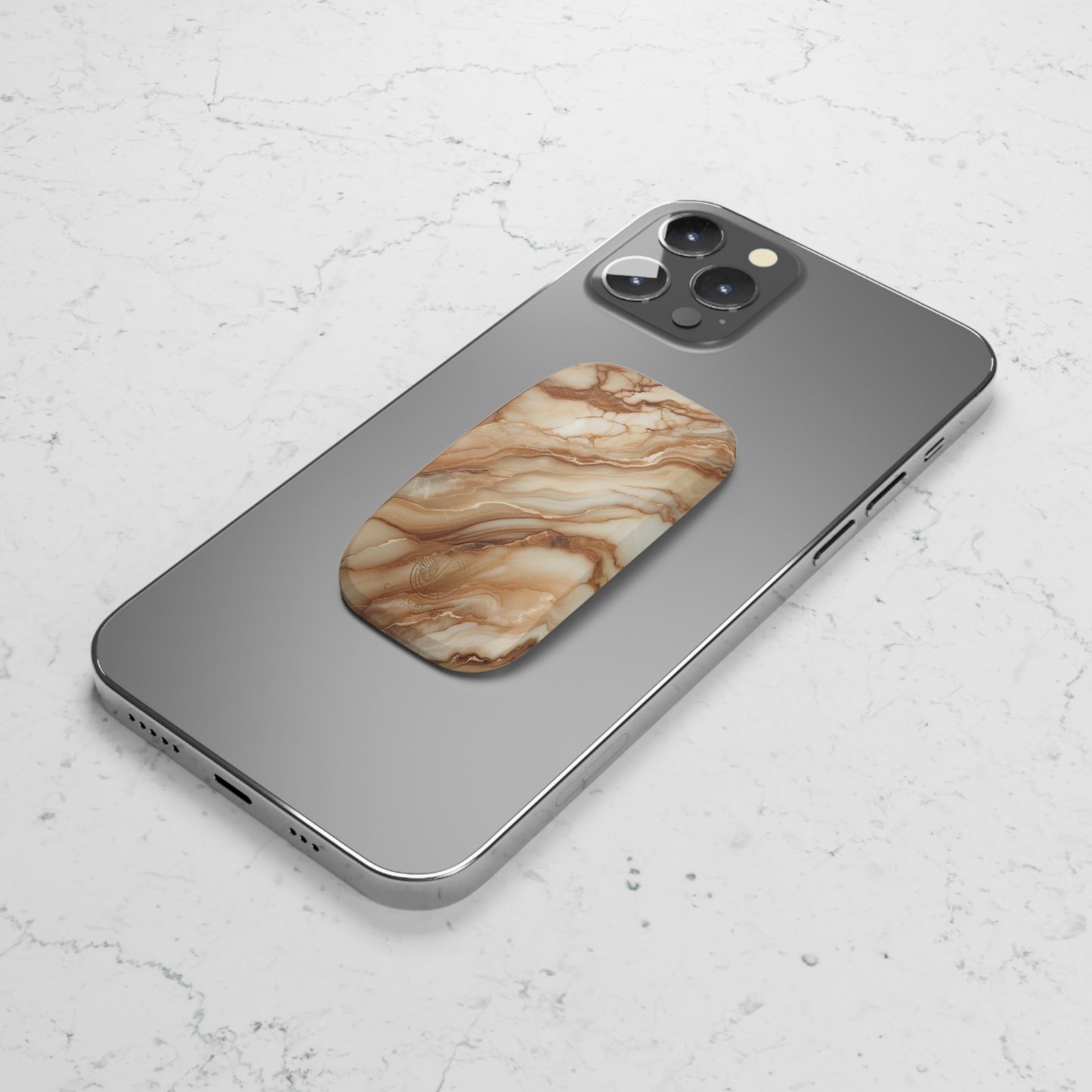 Crema Marfil -Phone Click-On Grip