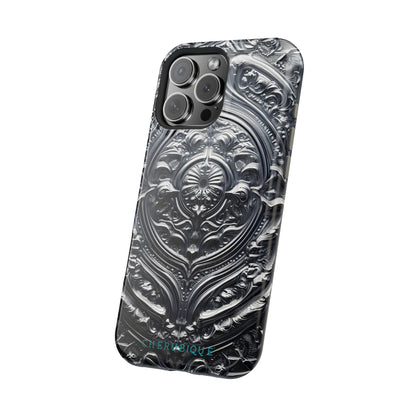 Silver Ornate Filigree-MagSafe Tough Cases