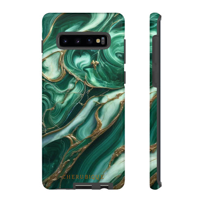 Emerald Swirls-Samsung Galaxy