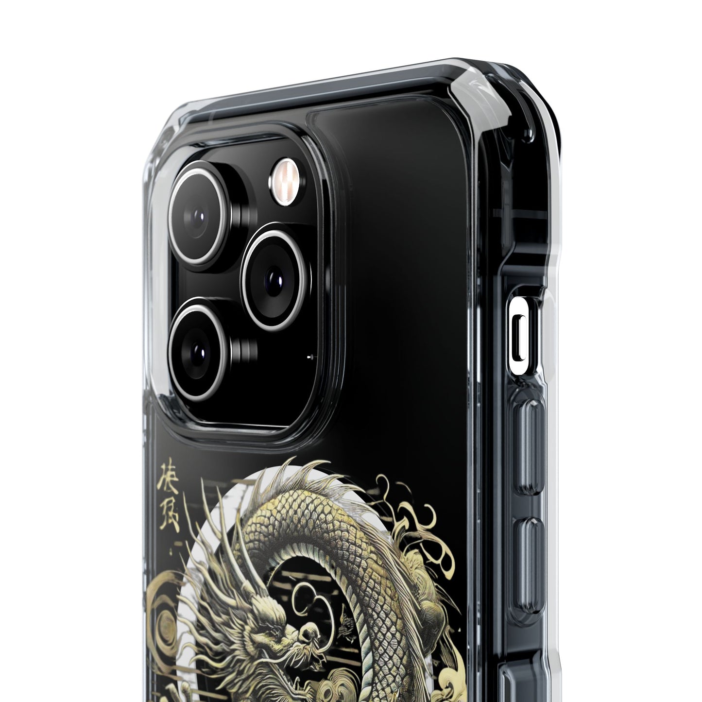 Golden Dragon of Prosperity-Magnetic Clear Impact Case