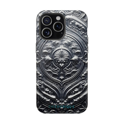 Silver Ornate Filigree-MagSafe Tough Cases