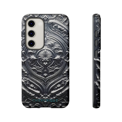 Silver Ornate Filigree-Samsung Galaxy