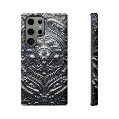 Silver Ornate Filigree-Samsung Galaxy