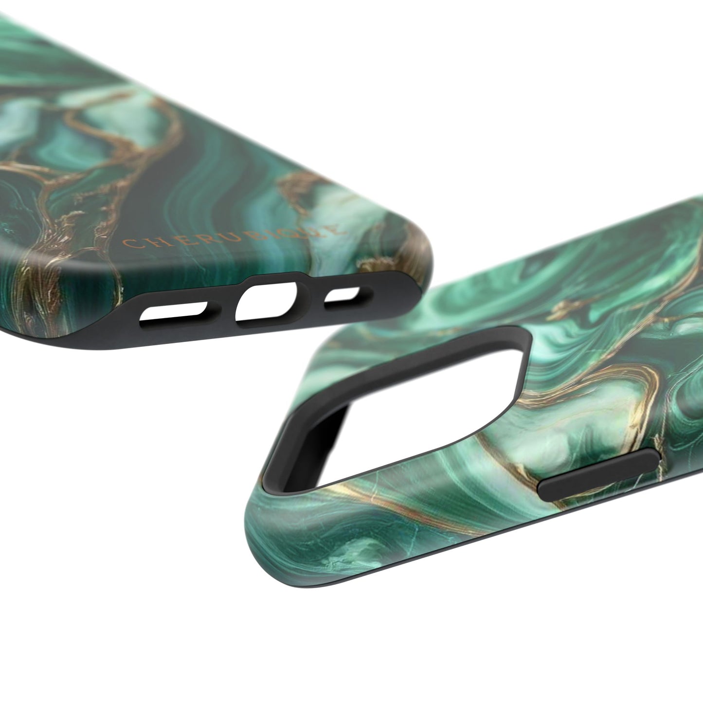 Emerald Swirls - MagSafe Tough Cases