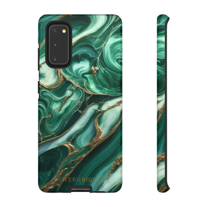 Emerald Swirls-Samsung Galaxy