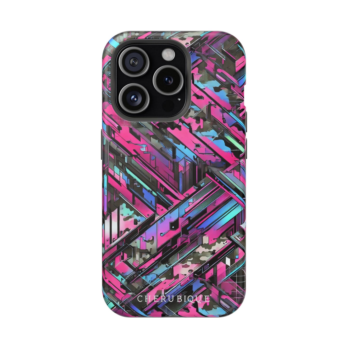 Pink Circuitry Maze-MagSafe Tough Cases