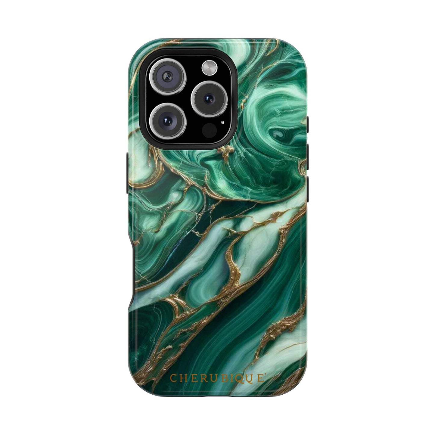 Emerald Swirls - MagSafe Tough Cases