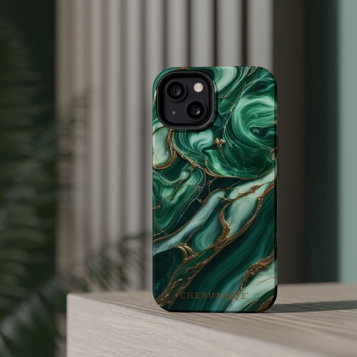 Emerald Swirls - MagSafe Tough Cases