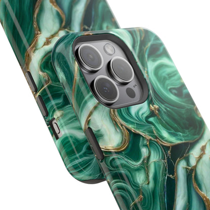 Emerald Swirls - MagSafe Tough Cases