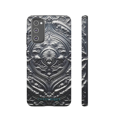 Silver Ornate Filigree-Samsung Galaxy