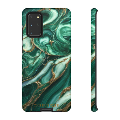 Emerald Swirls-Samsung Galaxy