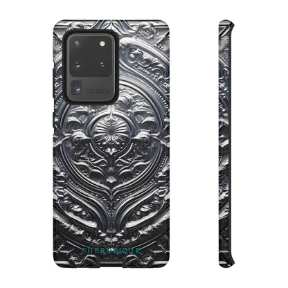 Silver Ornate Filigree-Samsung Galaxy