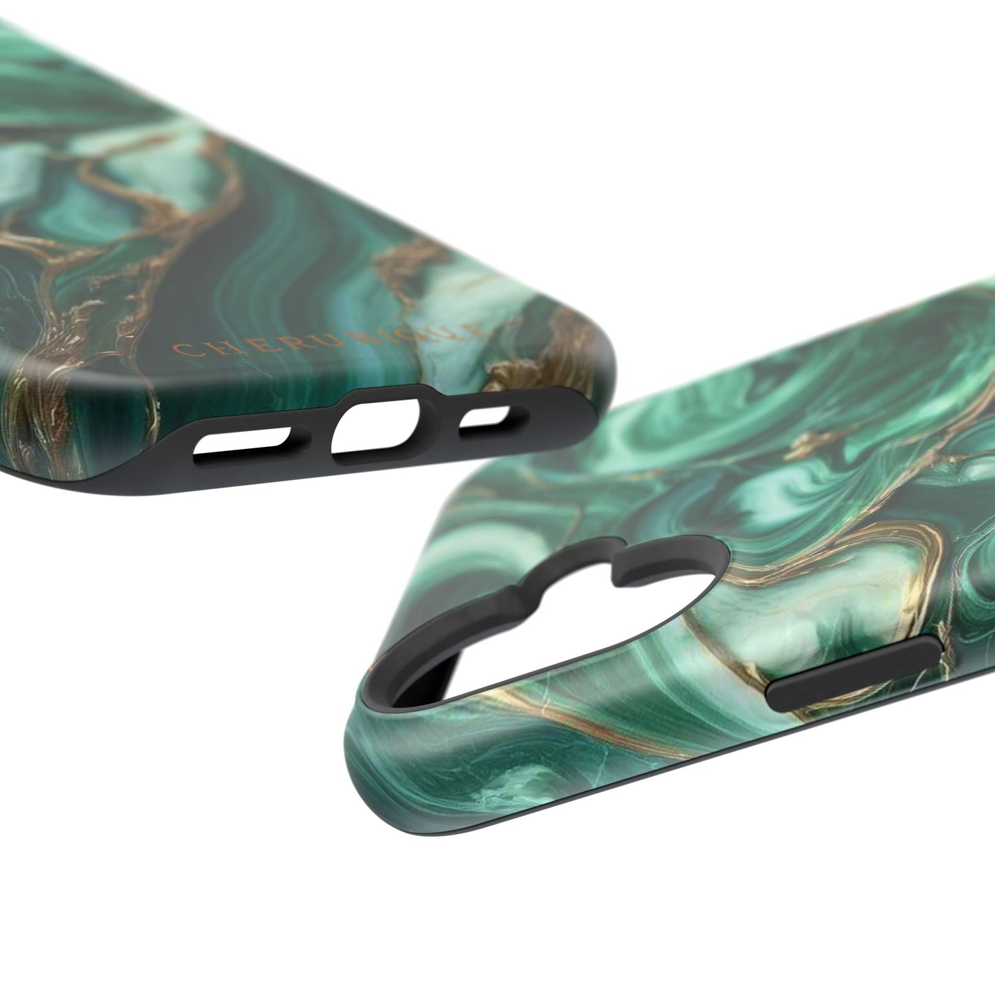 Emerald Swirls - MagSafe Tough Cases