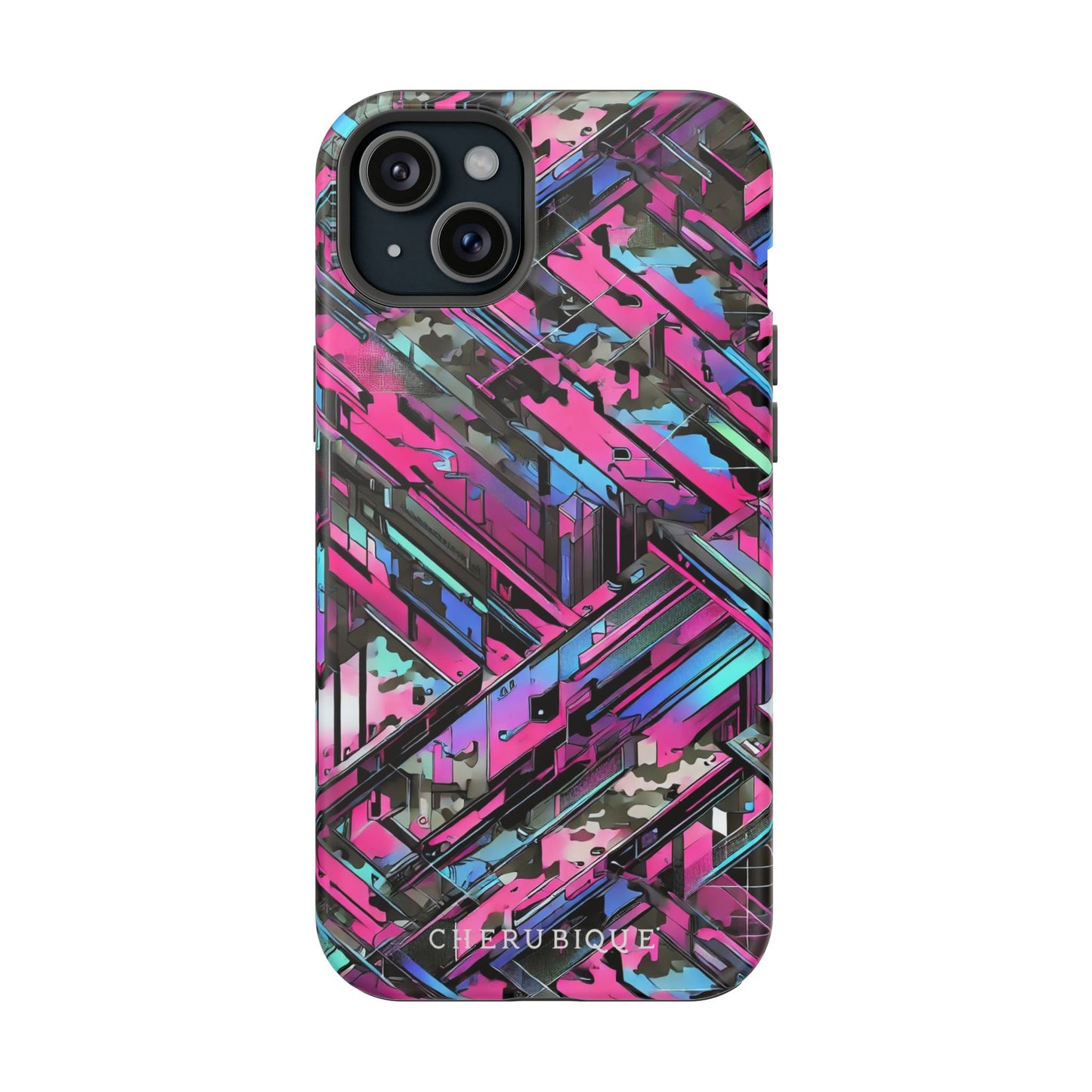 Pink Circuitry Maze-MagSafe Tough Cases