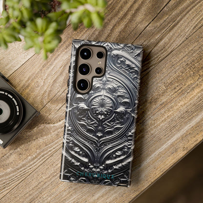 Silver Ornate Filigree-Samsung Galaxy