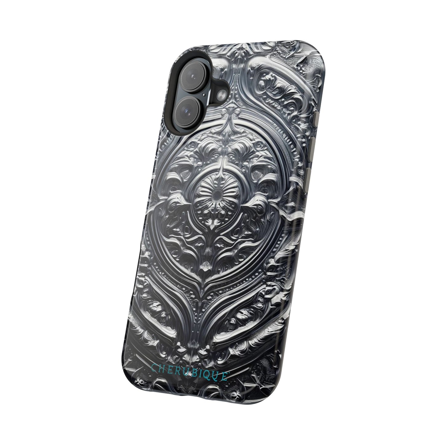 Silver Ornate Filigree-MagSafe Tough Cases