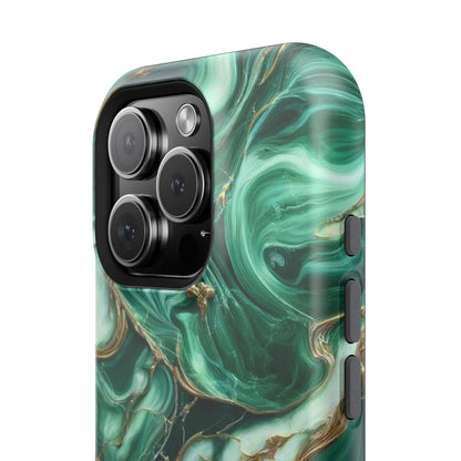 Emerald Swirls - MagSafe Tough Cases