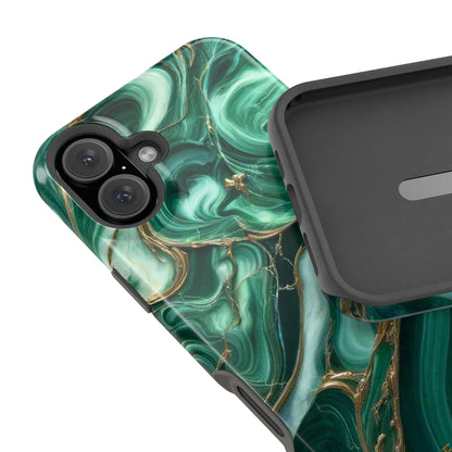 Emerald Swirls - MagSafe Tough Cases