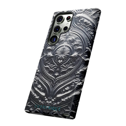 Silver Ornate Filigree-Samsung Galaxy