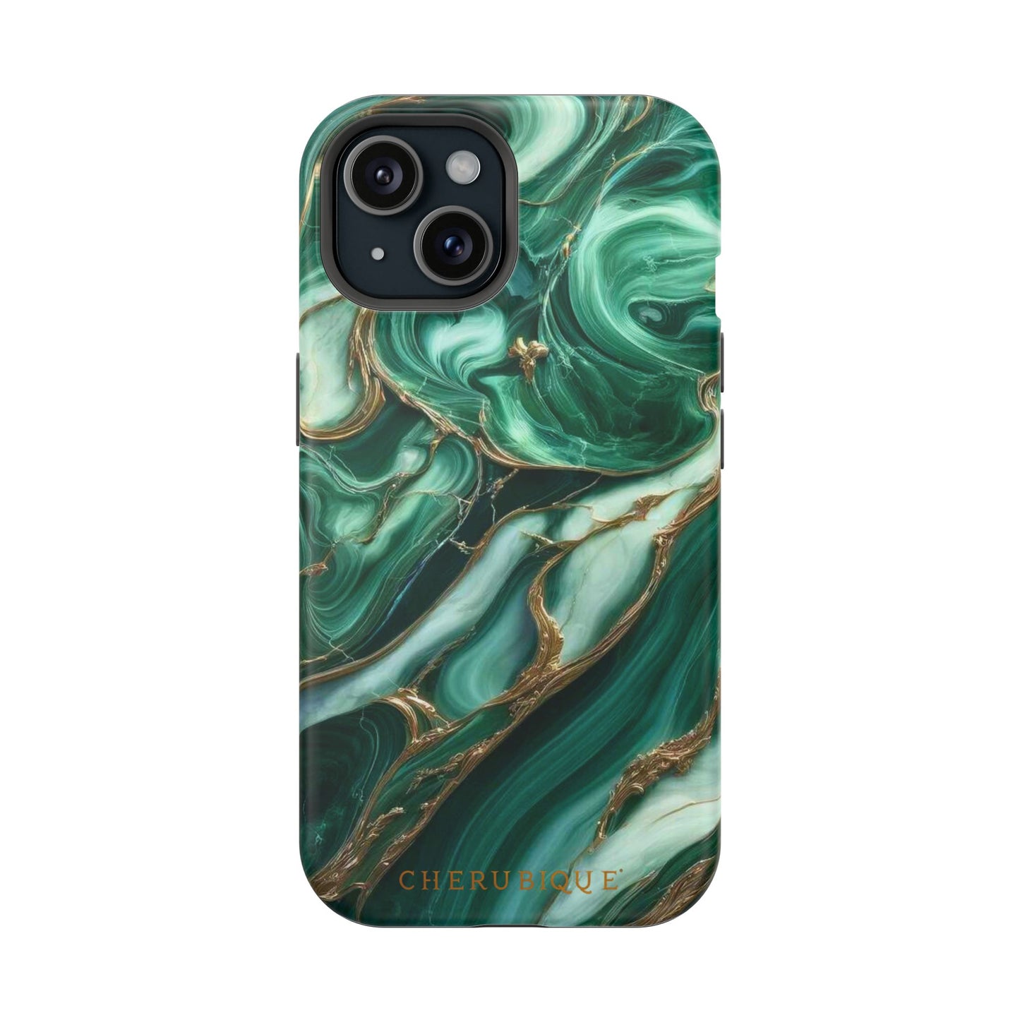 Emerald Swirls - MagSafe Tough Cases