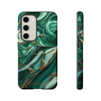 Emerald Swirls-Samsung Galaxy