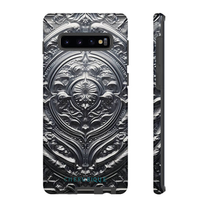 Silver Ornate Filigree-Samsung Galaxy