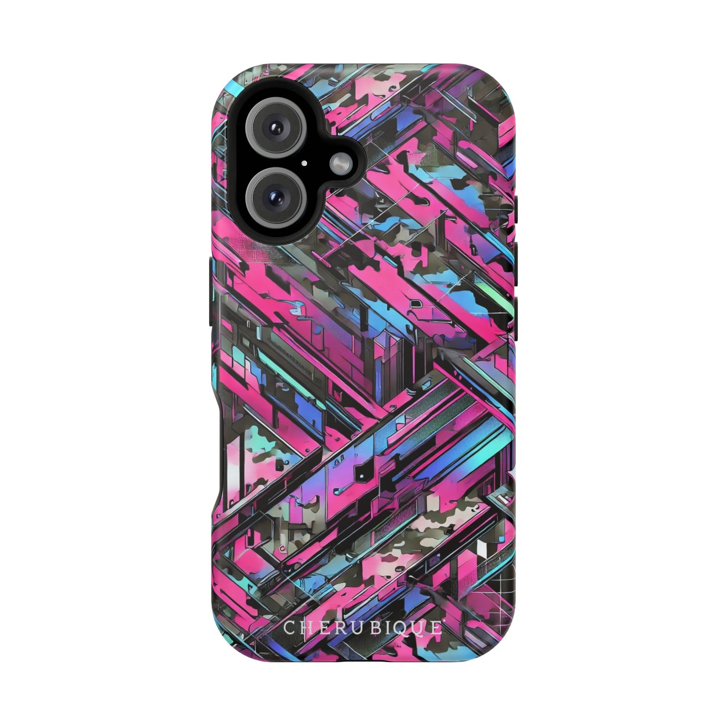 Pink Circuitry Maze-MagSafe Tough Cases