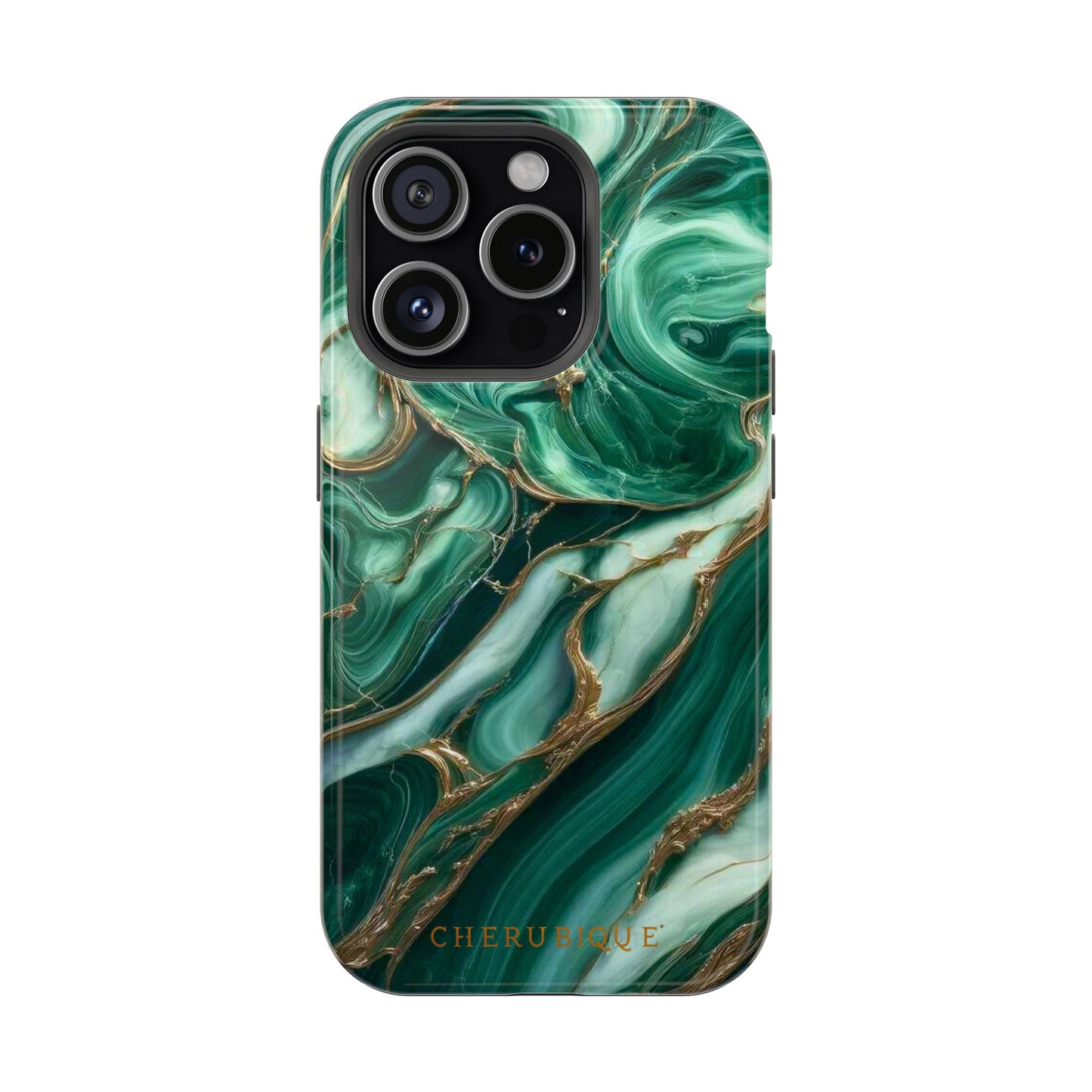 Emerald Swirls - MagSafe Tough Cases