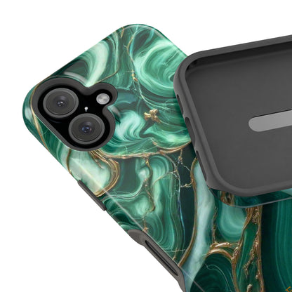 Emerald Swirls - MagSafe Tough Cases