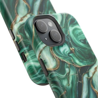 Emerald Swirls - MagSafe Tough Cases