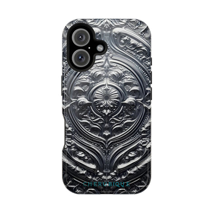 Silver Ornate Filigree-MagSafe Tough Cases