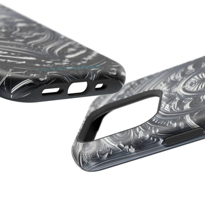 Silver Ornate Filigree-MagSafe Tough Cases