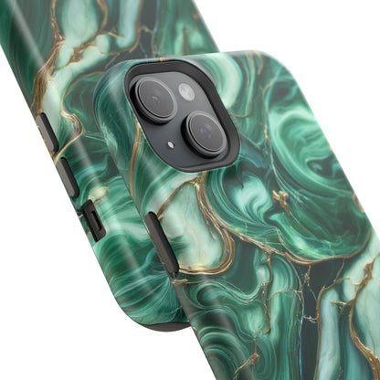 Emerald Swirls - MagSafe Tough Cases