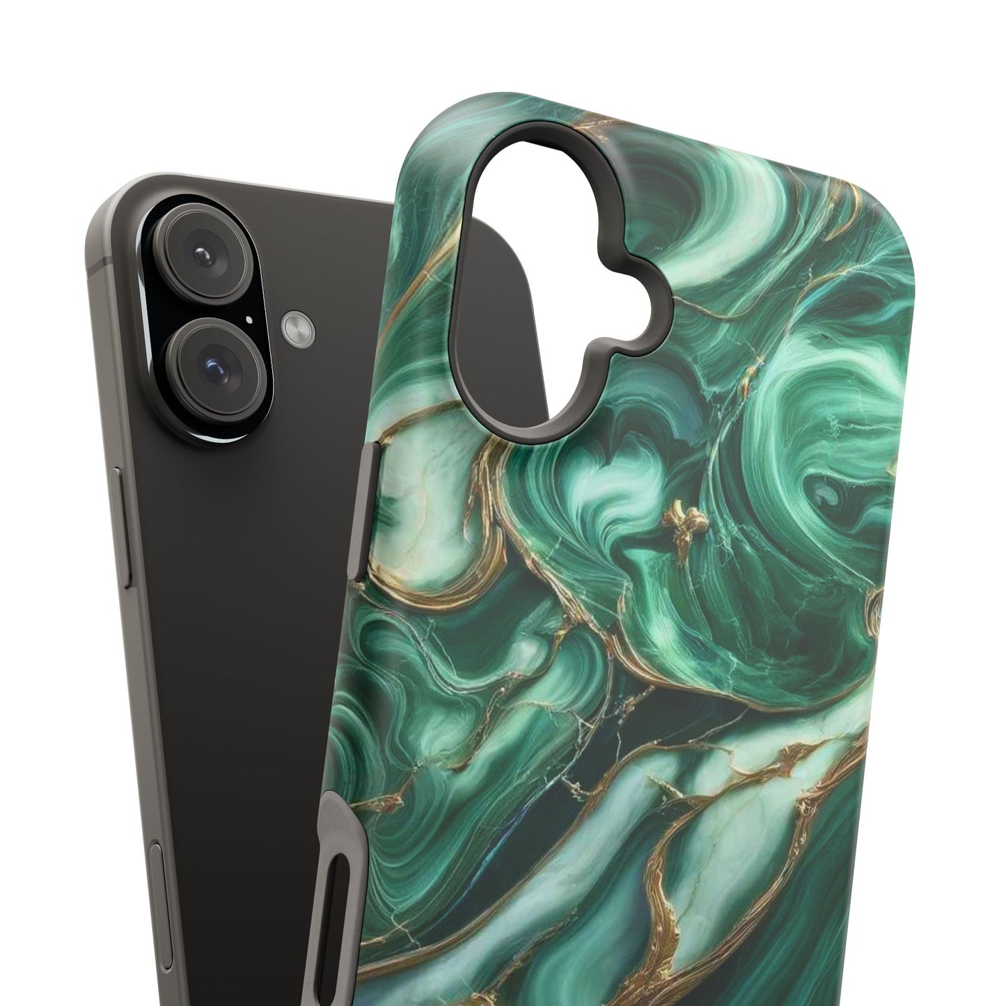 Emerald Swirls - MagSafe Tough Cases