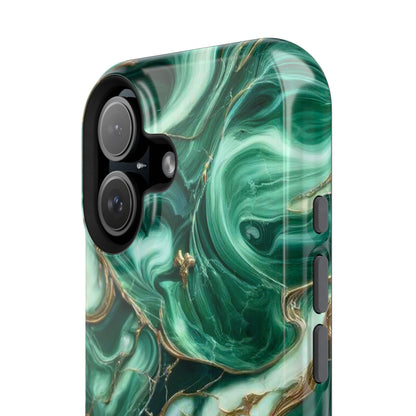 Emerald Swirls - MagSafe Tough Cases