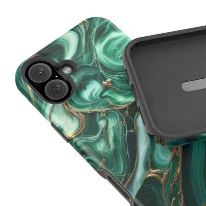 Emerald Swirls - MagSafe Tough Cases